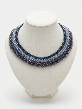 Crystal Beaded Collar